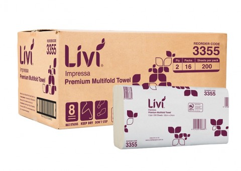Livi Impressa Premium 2Ply 3200 Sheets - 3355