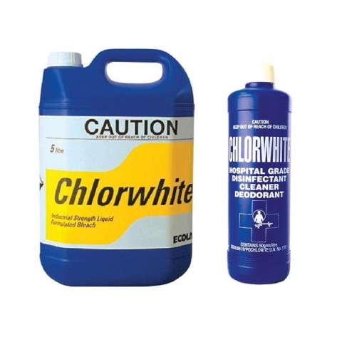 Ecolab Chlorwhite Liquid Bleach 5L