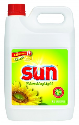 Sun Liquid Lemon Dishwash 5L