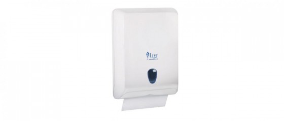 Livi Interfold Dispenser White - D830
