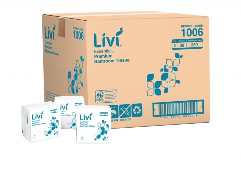 Livi Interleaf 2Ply 250 Sheets X 36 Packs -1006