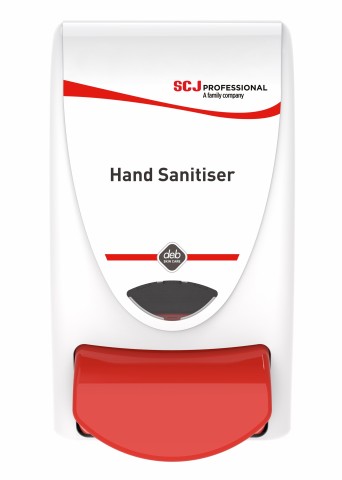 Deb Dispenser Instant Foam Sanitiser - Red 1L