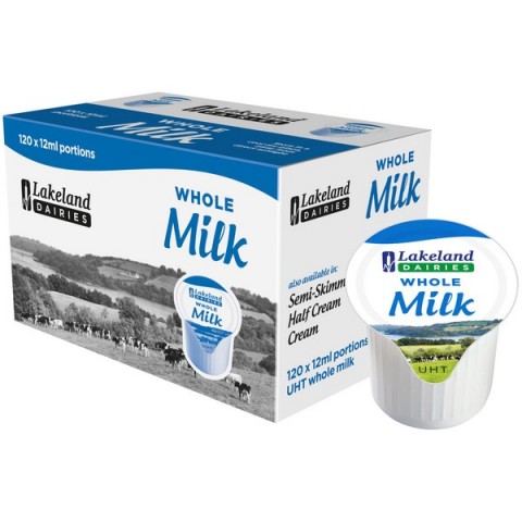 UHT Whole Milk 12ml x 120